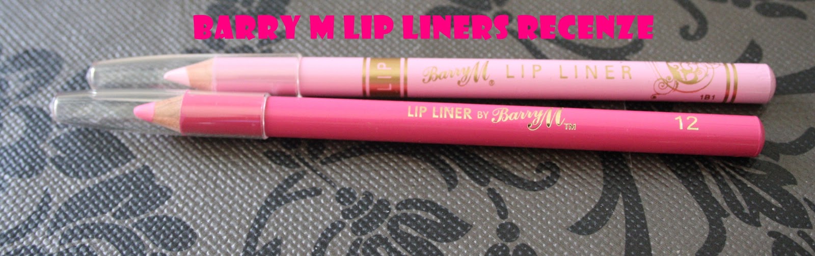 Nicky´s book BARRY M Lip Liners Baby pink & Fuchsia