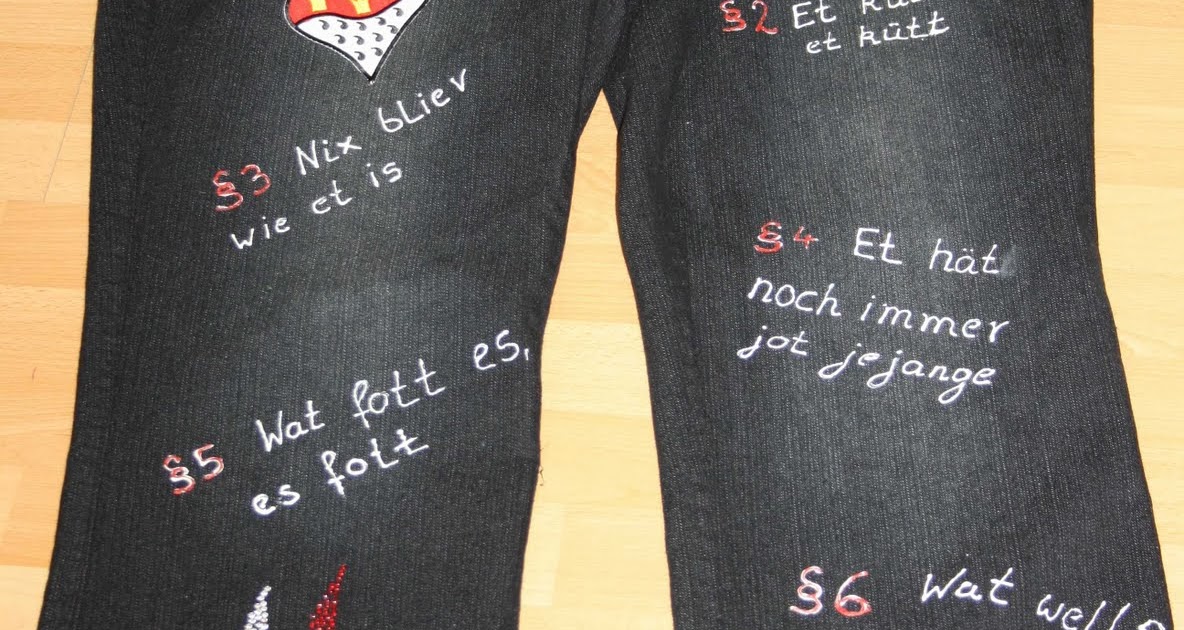 Conny´s Näh und Deko Blog Das Rheinische Grundgesetz