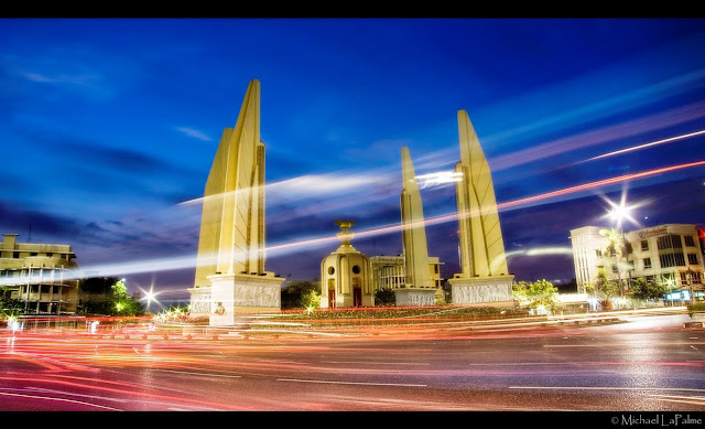 Democracy Monument, Bangkok   © Michael LaPalme 
