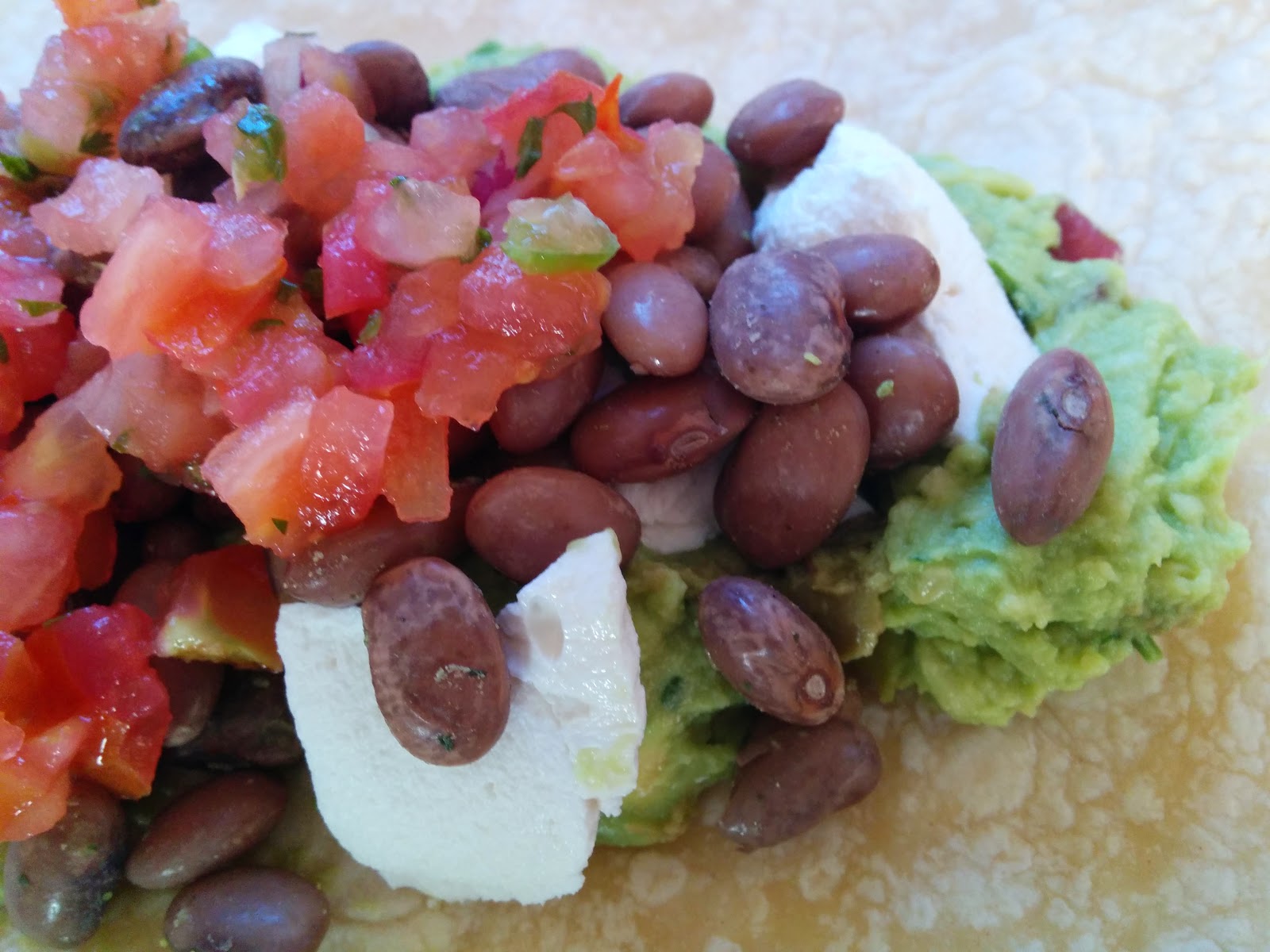 WholeFoodVegan Pinto Bean Burrito