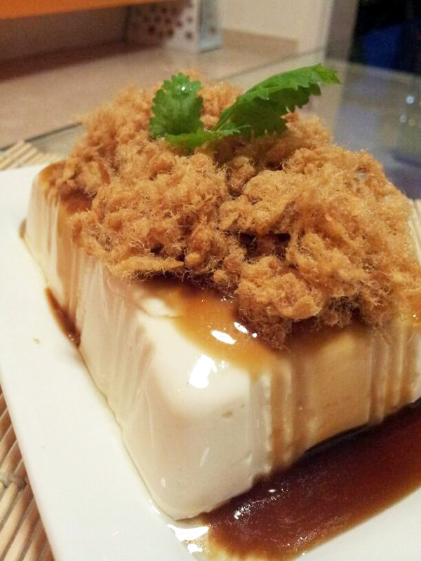My Humble Kitchen Cold Tofu with Pork Floss肉松冷豆腐