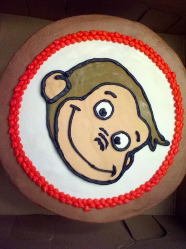 Curious George Cake