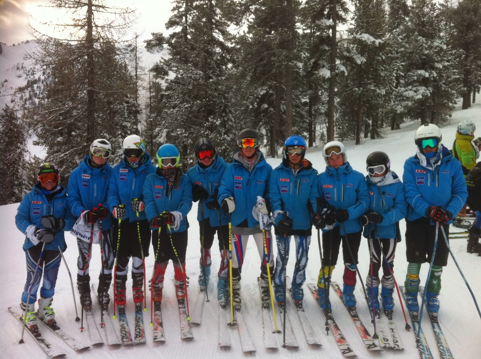 Bonne 1er course ski tour