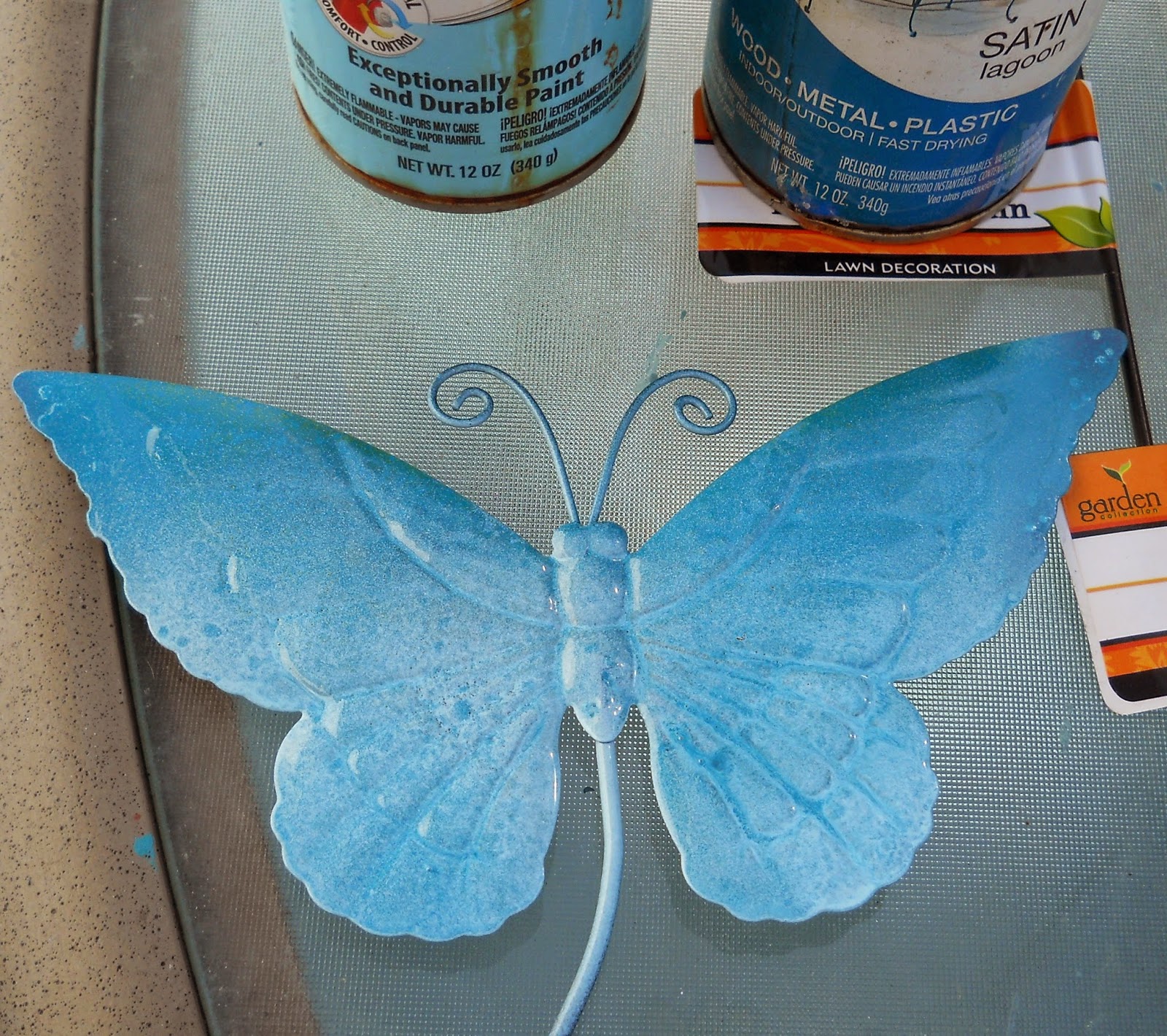 Make The Best of Things Repainted Dollar Store Butterflies