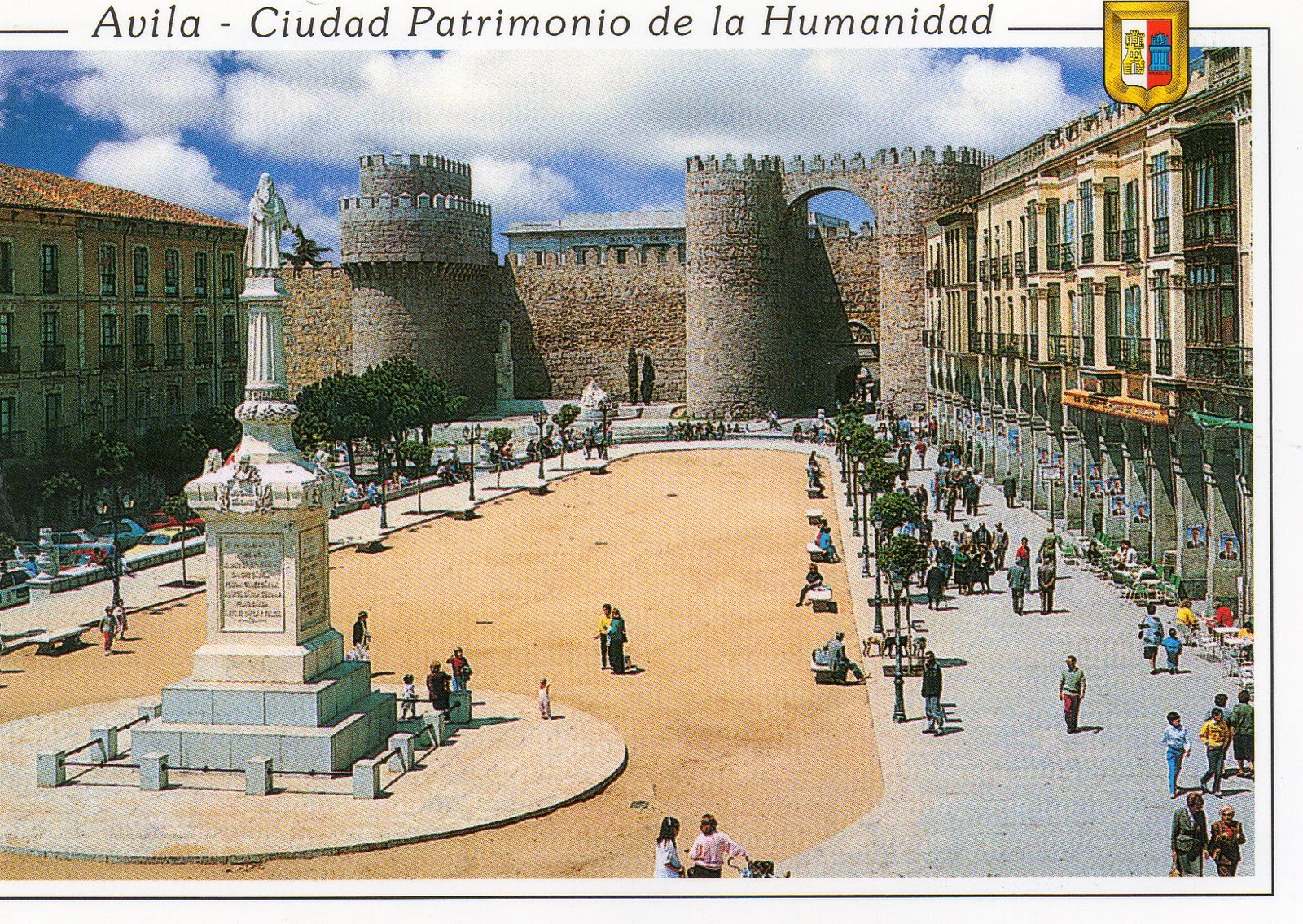 UNESCOgforpcrossing Spain Old Town of Ávila with its ExtraMuros