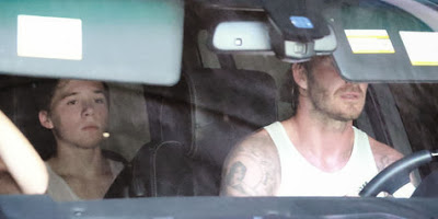 David Beckham dan Anaknya Kecelakaan di Los Angeles