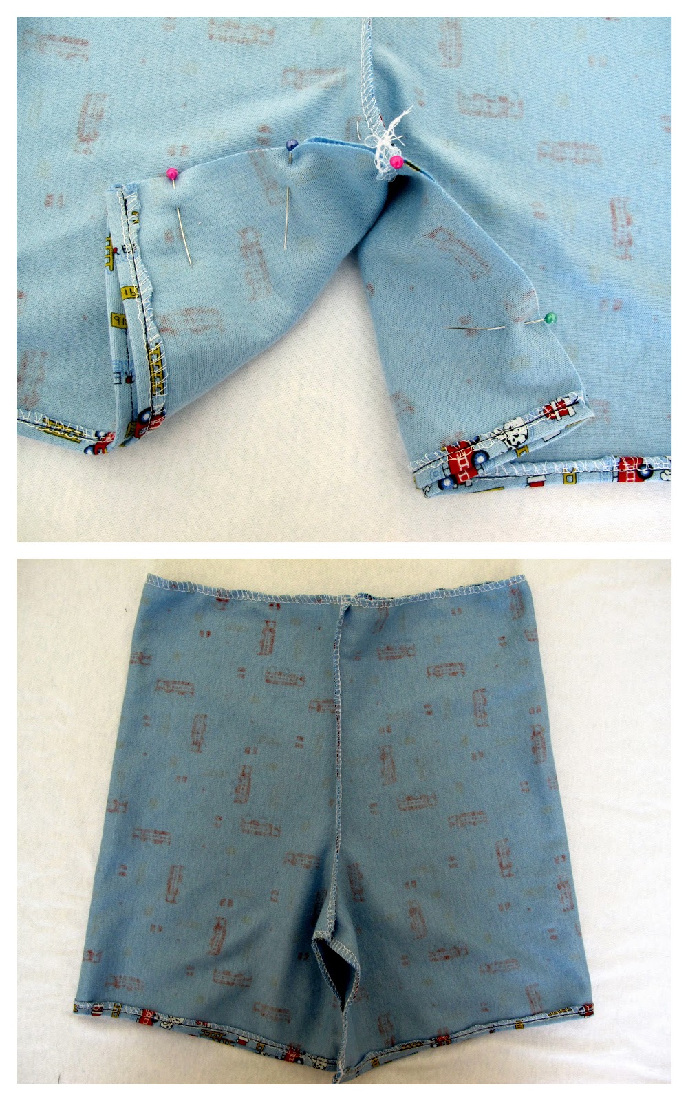 Love City Little Boy Pajama Pants Pattern