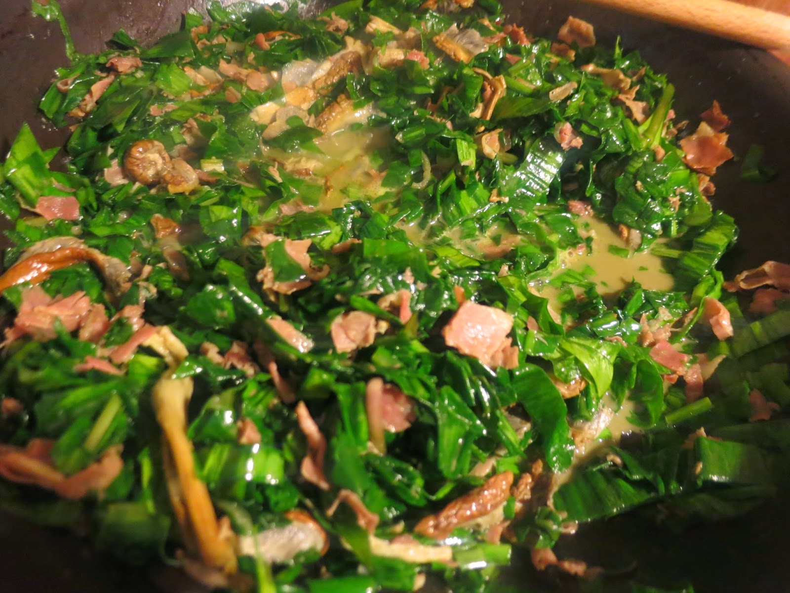 The Foraged Foodie Foraged Wild Mushroom & Ramp Strata