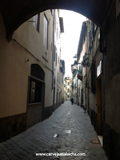 ruas estreitas do centro histórico de Florença ruas estreitas do centro histórico de Florença