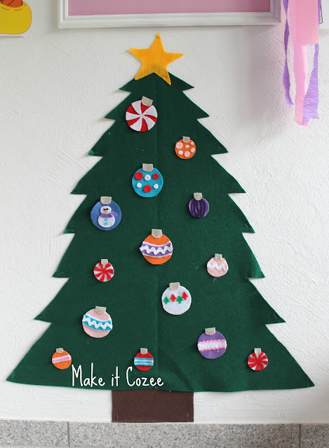 make it cozee felt christmas tree make it cozee felt christmas tree