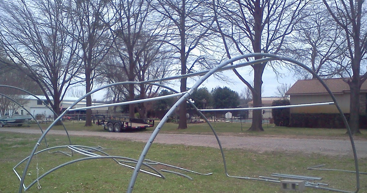 Organic Adventures in Farming Greenhouse from Trampolines