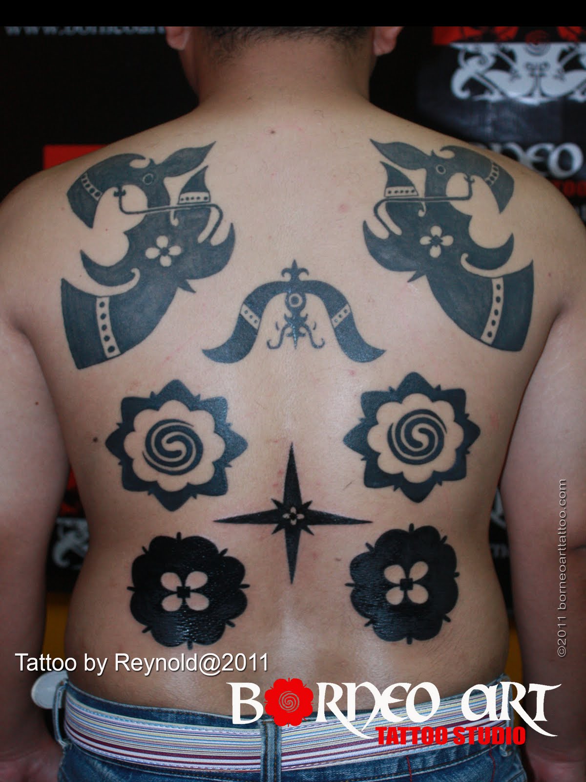 Borneo Tattoo Art