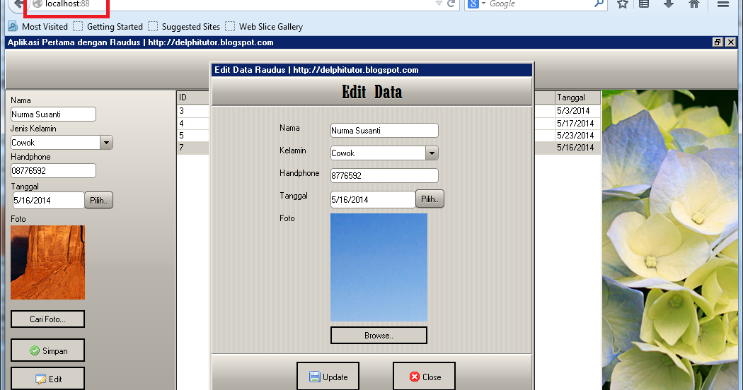 Tutorial Raudus Delphi | insert update dan delete dengan raudus di delphi Tutorial Raudus Delphi | insert update dan delete dengan raudus di delphi