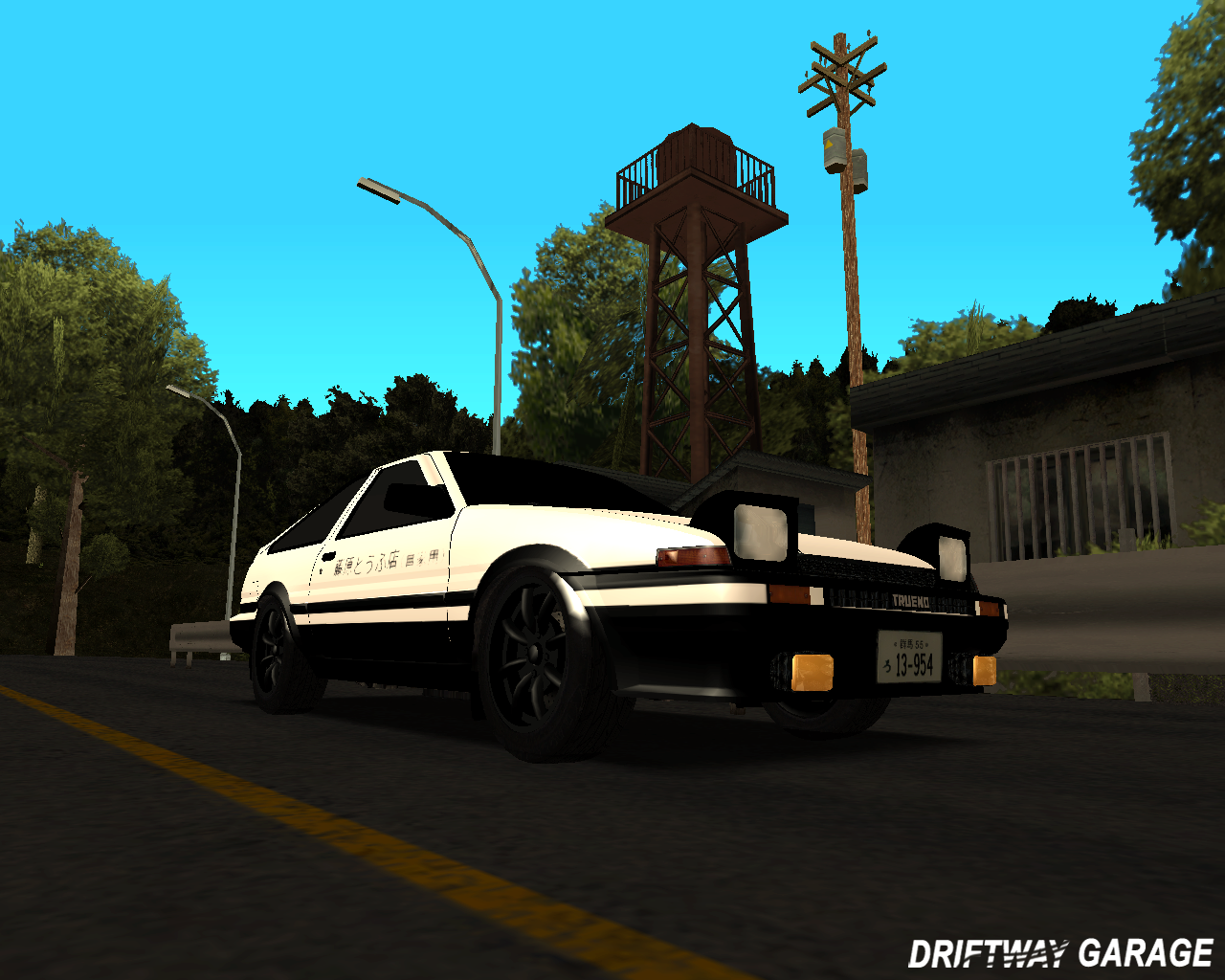 Rydsei Factory: GTA SA: Initial D First Stage Pack for San Andreas