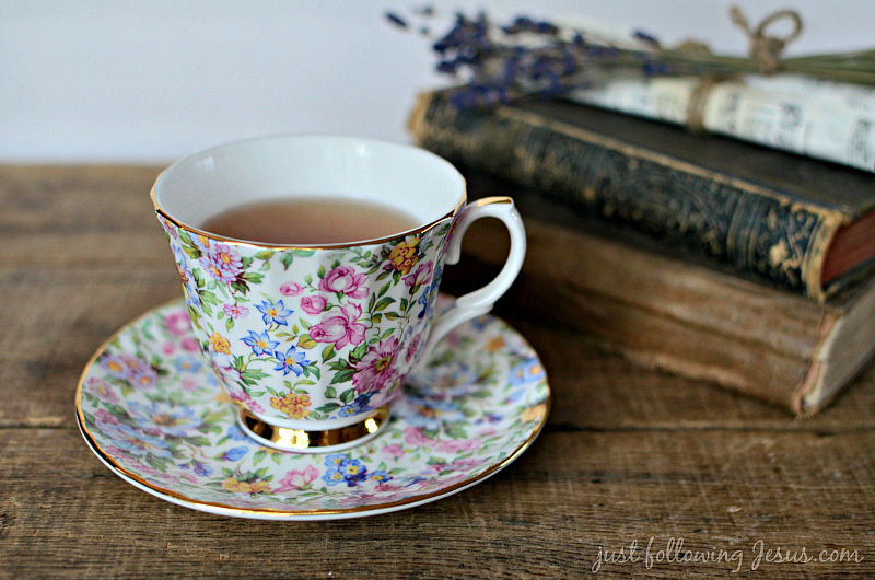 Just following Jesus in my real life... On teacups and