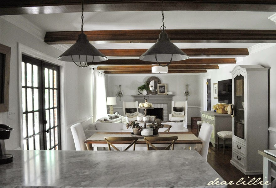 Dear Lillie Some Painting in the Family Room