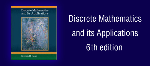 Discrete mathematics and its applications kenneth rosen 6th edition 45