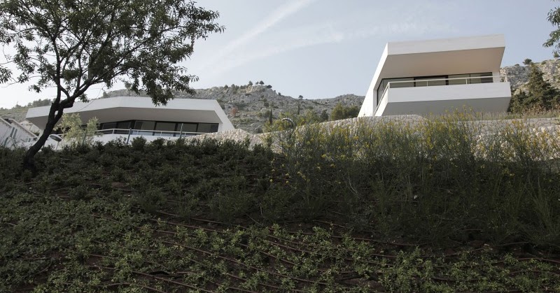 Diseño de Interiores & Arquitectura: Casa Contemporánea con una Blanca