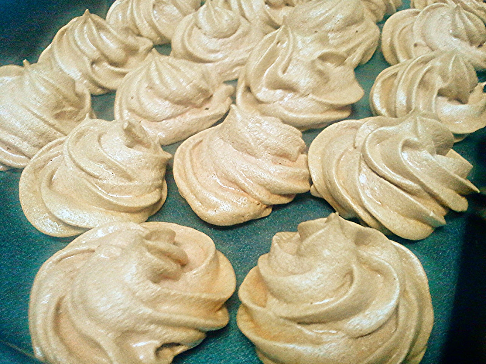 Ally in Cali Meringue chocolate caramel roses