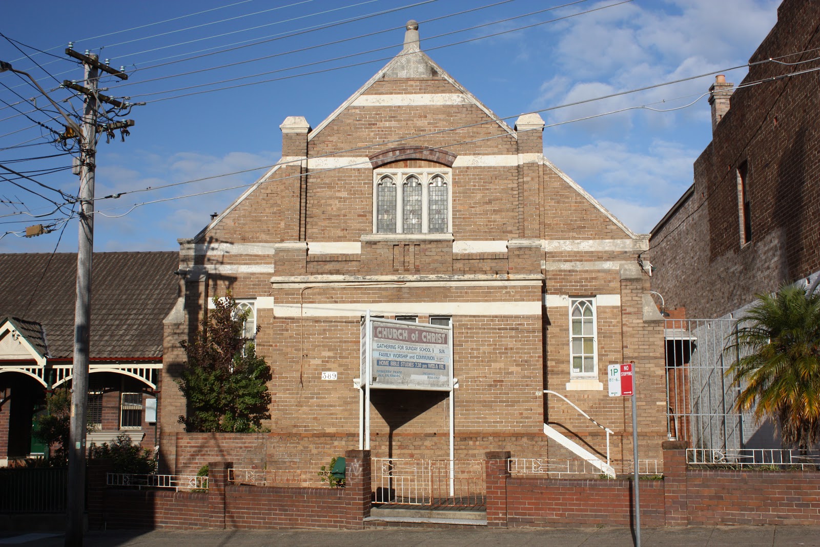 Sydney City and Suburbs Marrickville, Church of Christ