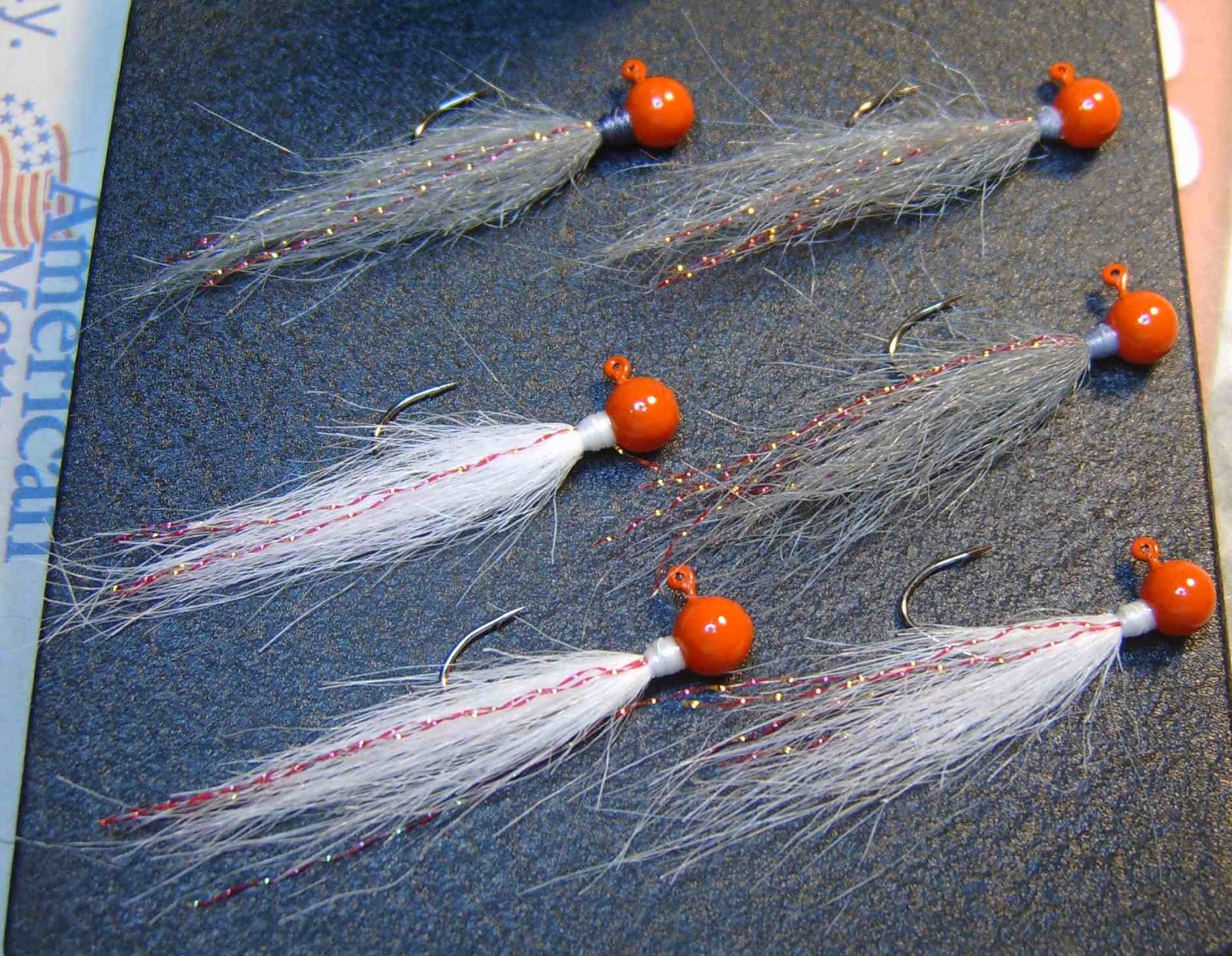 Pup's Jig Works Crappie Jigs With New Paint
