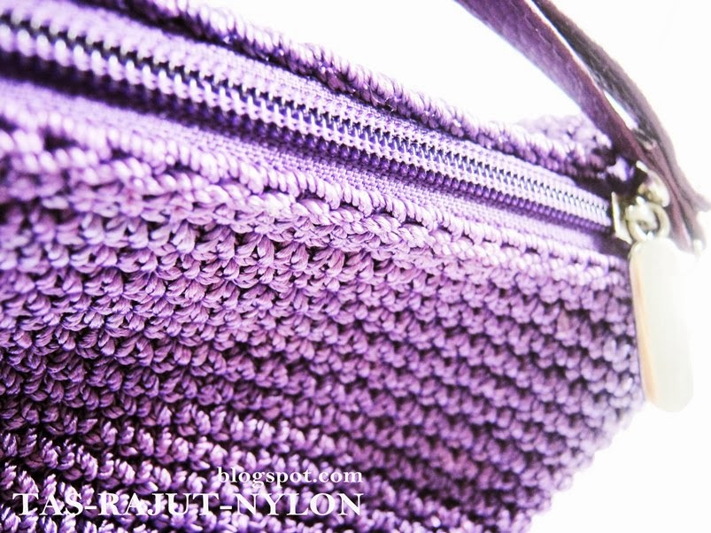 rajut, dompet rajut nylon, pola tas rajut, tas rajut murah, tas rajut