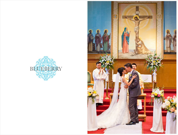 St. John Catholic Church San Lorenzo wooden beams beautiful wedding photography