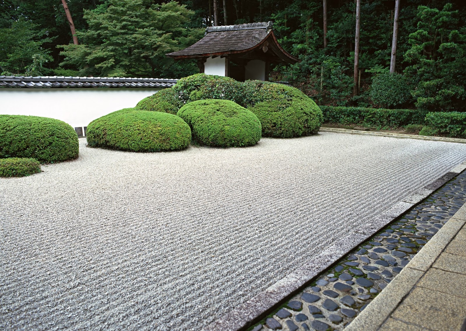 A momento in heaven: Caratteristiche di un giardino zen