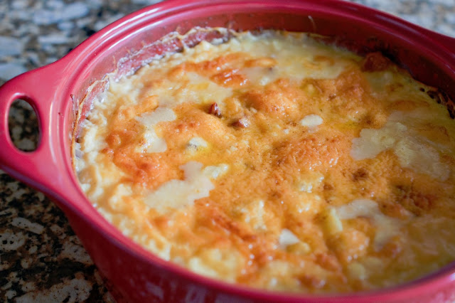 cheesy potato & sausage casserole