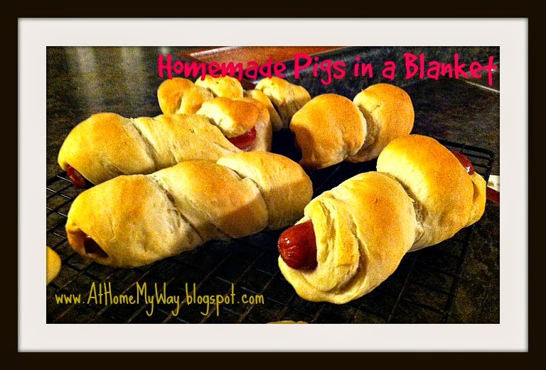 At Home My Way Homemade Pigs in a Blanket Freezer Lunch Idea