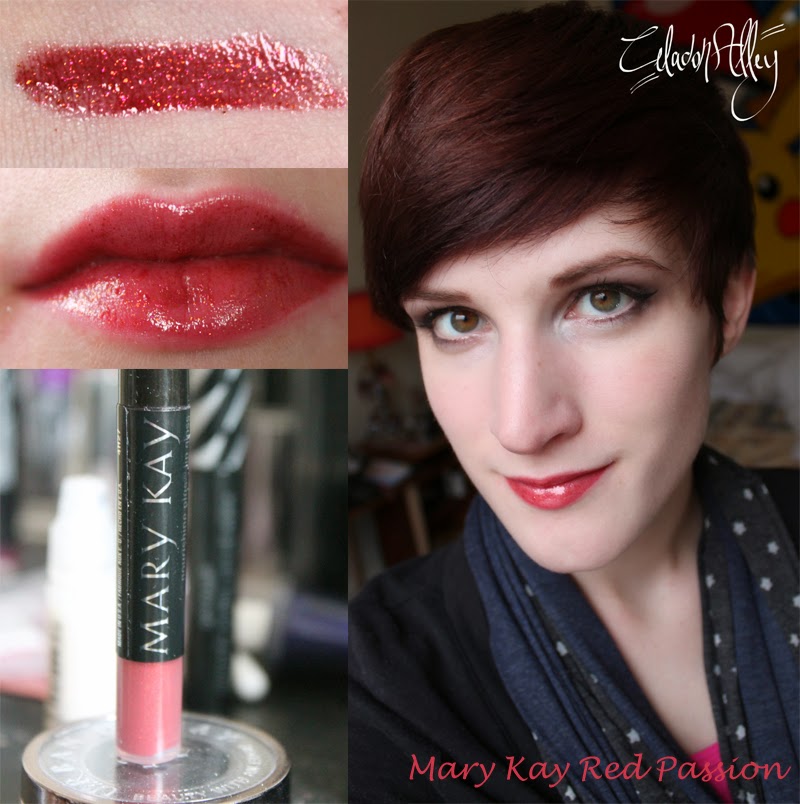 Celadon Alley Mary Kay Lip Gloss in Berry Dazzle and Red Passion