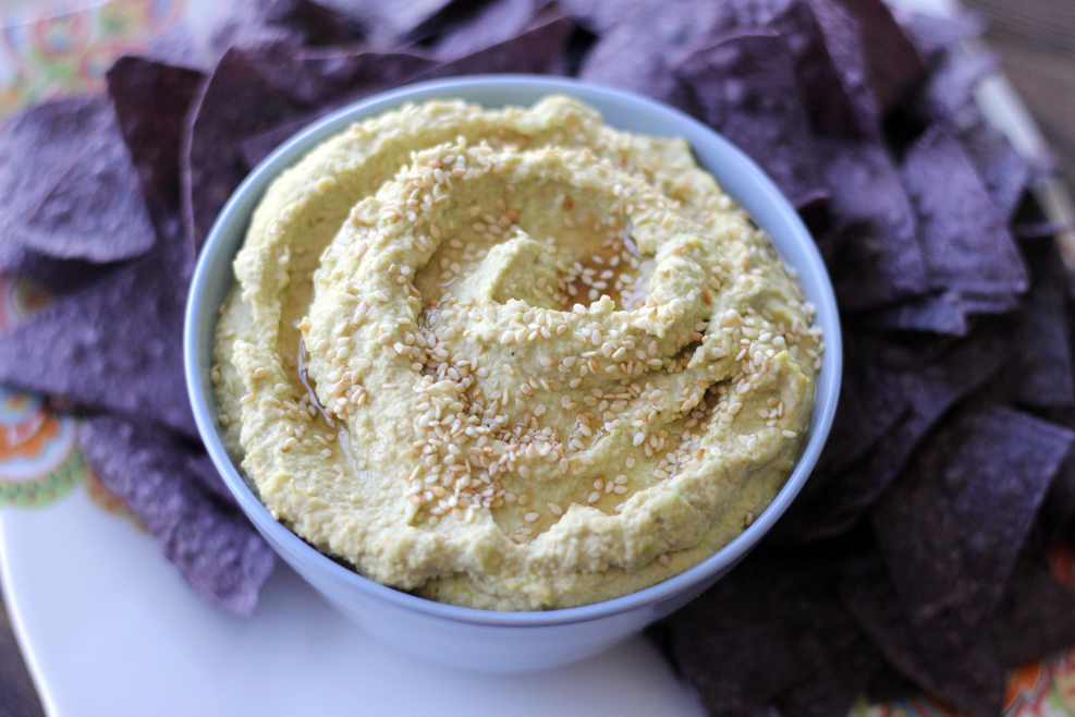A Delightful Dish Spicy Edamame Hummus