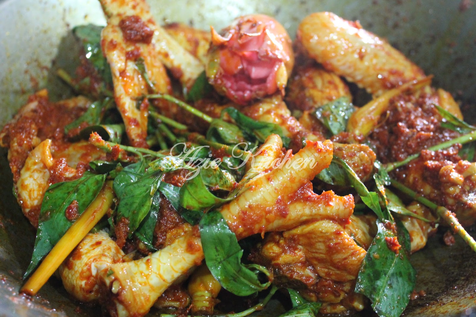 Masak Asam Pedas Ayam  Azie Kitchen