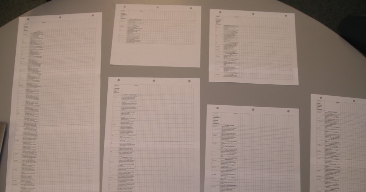 An O.C.D. Teacher: Common Core ELA Grade 5 Checklists