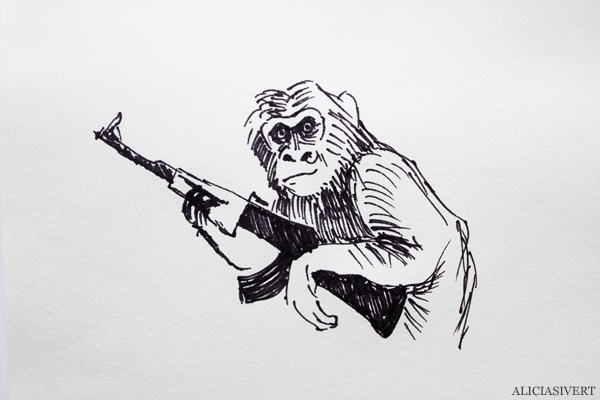 aliciasivert, alicia sivert, alicia sivertsson, apornas planet uppgörelsen, dawn of the planet of the apes, recension, 2014, bio, film, movie, schimpans, caesar, koba, apor, apa, ape, weapon, vapen