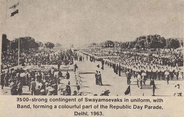 RSS in Republic Day parade in 1963