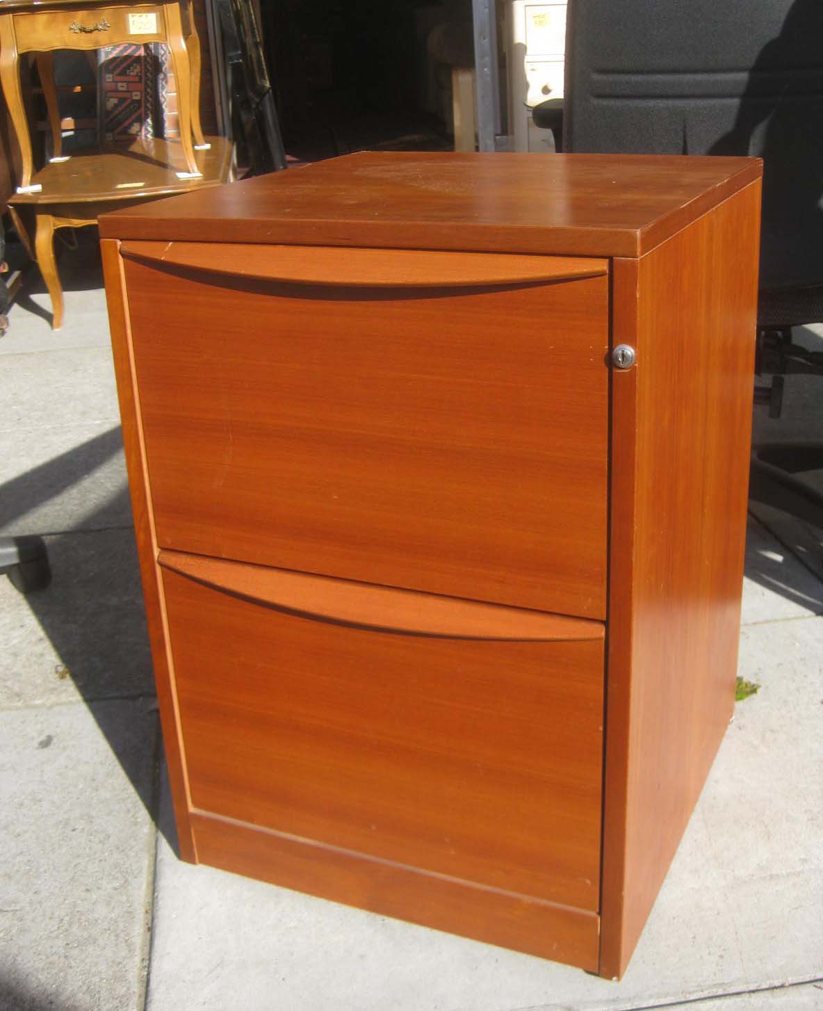 UHURU FURNITURE & COLLECTIBLES SOLD Cherry Veneer File 30