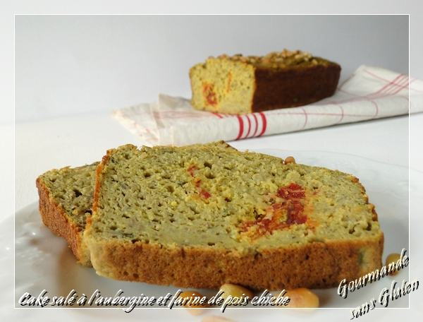 Gourmande Sans Gluten Cake Sale A L Aubergine Et A La Farine De
