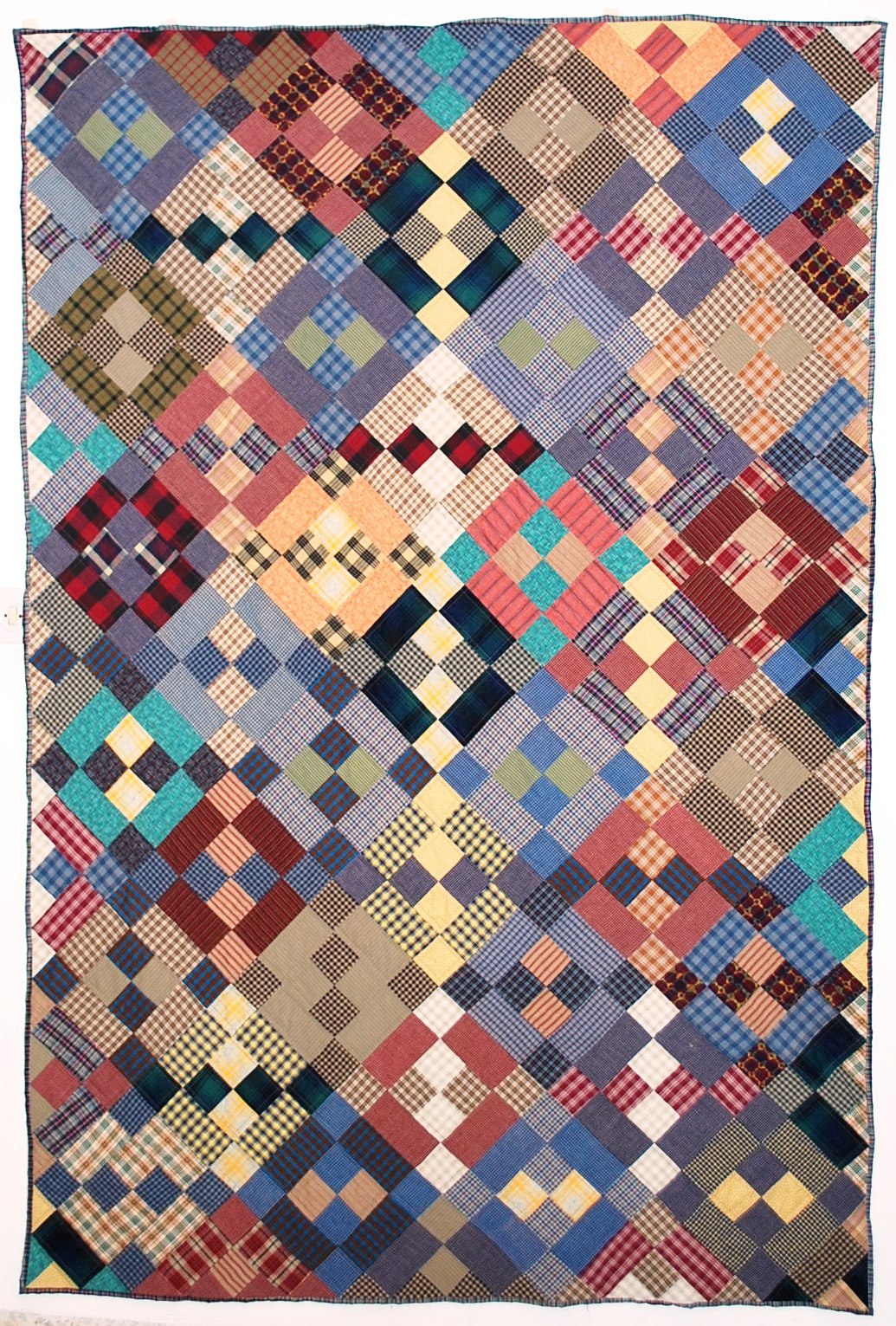 lovely (With images) Plaid quilt, Quilts, Colorful quilts