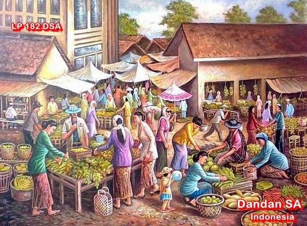 Art Paintings By Dandan Sa Blog Lukisan Bagus Indah Mempesona September 2011