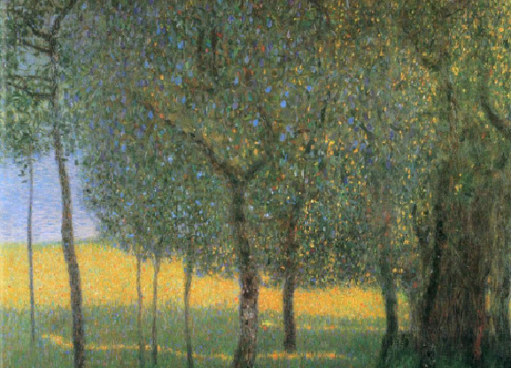 Gustav Klimt - 'Arbres fruitiers'