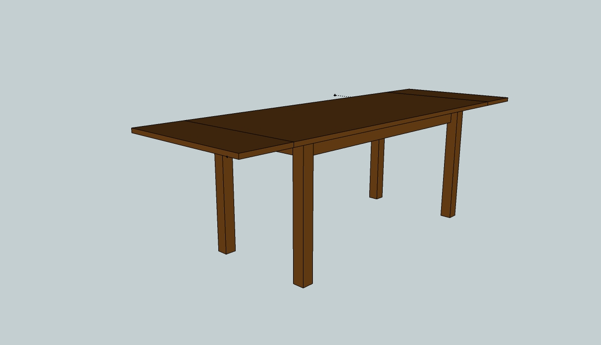 Dominiks Holzblog Esstisch Teil 1