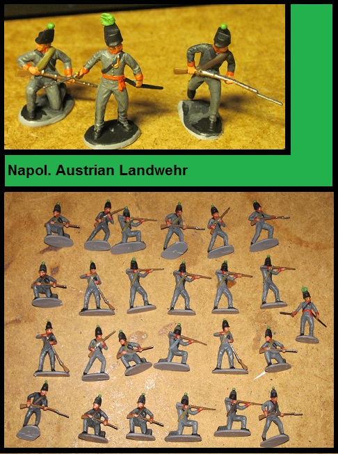 Napol. Österreichische Landwehr Diverses+075