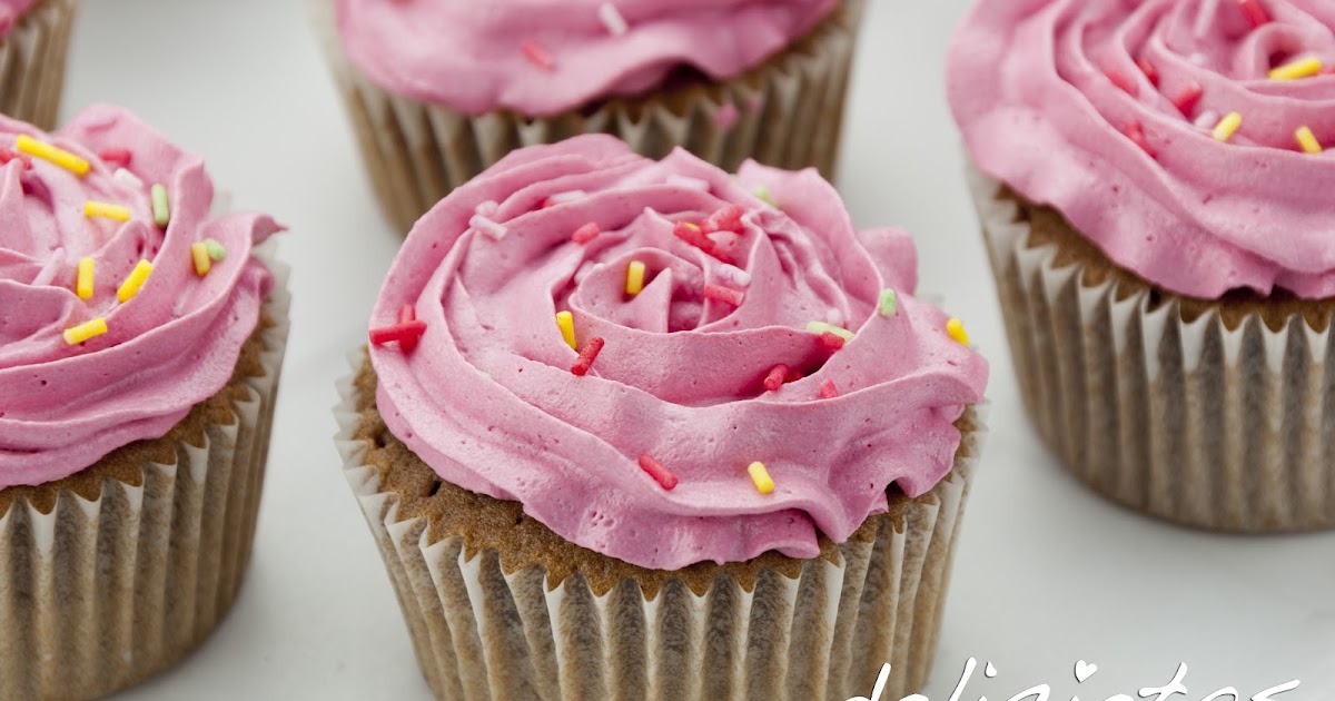 Www.delicietas.es: cupcakes de chocolate con buttercream rosa de ...