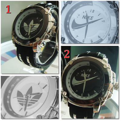 Jam Tangan Nike 'n Adidas 0105 (KW2)