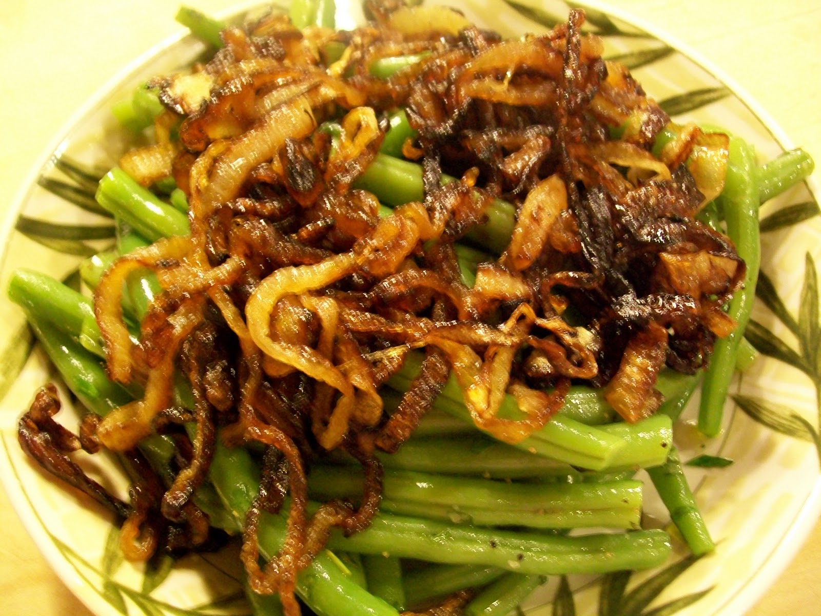 Green Beans with Caramelized Onions Bobbi's Kozy Kitchen