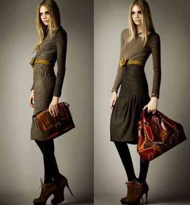 Moda 2012:Burberry mujeres