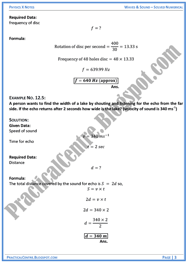 waves-and-sound-solved-numericals-example-and-problem-physics-x