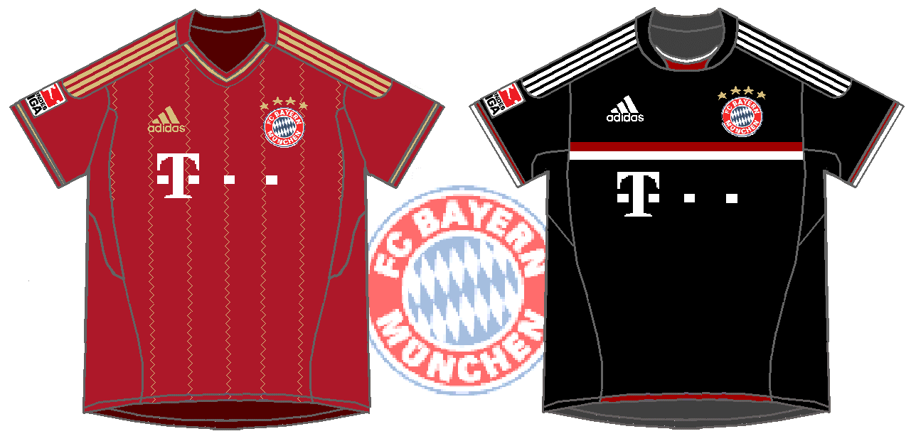 Fútbol Mundial Kits Uruguay F. C. Bayern München 2011/2012 (home y