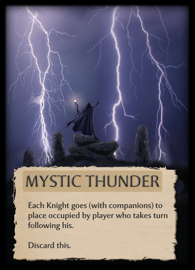 Mystic Wood more new card templates Hall or Nothing Thematic